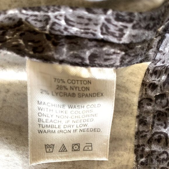 Nordstrom Classiques Entier Animal Print Jkt. M - Picture 7 of 8